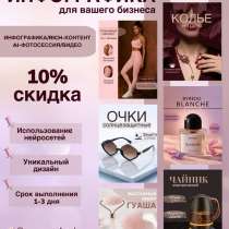 Инфографика для вашего бренда, в Москве