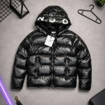 Мужской пуховик Moncler Bellevue чёрный, в Иркутске