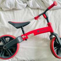 Продаю беговел YVolution Velo Junior, коралловый, в Москве
