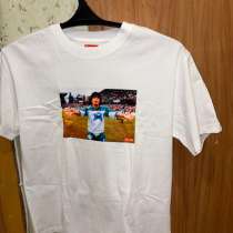 Футболка Supreme белая streetwear, в Москве