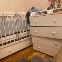 Кровать+Комод пеленальный, в Санкт-Петербурге