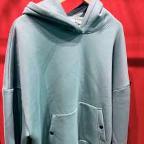 Синий худи Stone Island с заклепками, в Москве