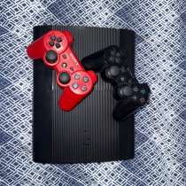 Игровая приставка Sony PlayStation 3 Super Slim прошитая, в Санкт-Петербурге
