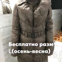 Отдам бесплатно пуховик!В хорошем состоянии!, в г.Бельцы