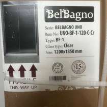 раздвижная душевая дверь в нишу BelBagno UNO-BF-1-120-C-Cr, в Москве