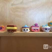 Лот из 6 Shopkins с маркировкой S,«хлебушек»цифра 5 + QR-код, в Новороссийске