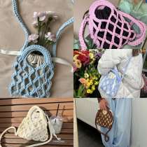 Сумка авоська как из Pinterest, в Новосибирске