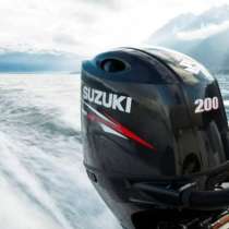 Лодочный мотор Suzuki 200 л.с., бензиновый, в Москве