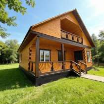 Готовый дом 150 м² из бруса в Отрадном — от застройщика, в Красноярске