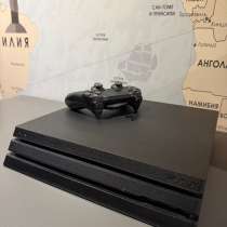PlayStation 4 pro 1 джойстик, 6 игр, в Якутске