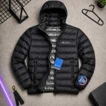 Мужской пуховик Columbia чёрный, в Иркутске