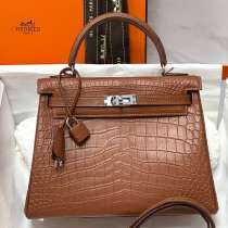 Сумка Hermes Kelly крокодил, в Москве