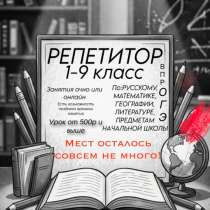 Репетитор по математике и русскому языку (1–9 класс), ВПР/ОГ, в Нижнем Новгороде