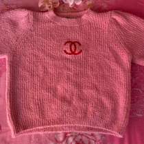 Розовый свитер chanel, в Липецке