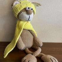 Игрушка-вязаный кот, в Рузе