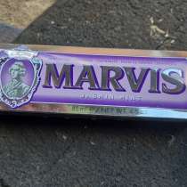 Зубная паста Marvis Whitening mint. Объем 85 мл, серебристая, в Москве