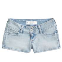 Hollister Новые джинсовые микро-шортыY2K оригинал, в Краснодаре