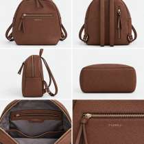 Рюкзак Fiorelli женский коричневый кожаный, в Санкт-Петербурге