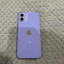 iPhone 12 128GB, фиолетовый. Батарея 75%, в Якутске