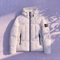 Stone Island пуховик белый ☑️, в Домодедове