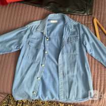 оригинальная джинсовая рубашка zara, в Красноярске
