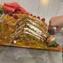 Медовый торт домашний, в Кургане