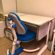 Стол со стулом и тумбой для школьника, в Одинцово