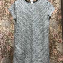 Платье zara basic collection, серое, eur L., в Тюмени