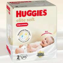 Продам подгузники Huggies elite soft. 2-164 шт, 3-72шт, в Видном