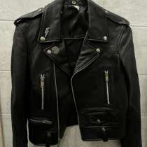 Кожаная куртка SAINT LAURENT PARIS, в Сургуте