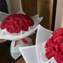 розы из атласной ленты, в Пензе
