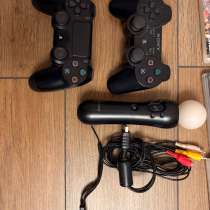 PS3 + игры + геймпад PS4, в Москве