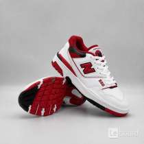 Кроссовки New Balance 550 red/white новые оригинал, в Калтане