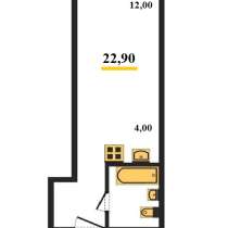 Продам. Отличную студия-апартаменты с ремонтом! Кольцово р-н, в Екатеринбурге