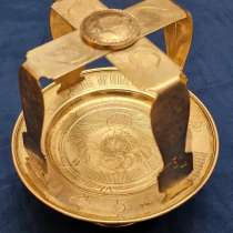 Старинный евхаристический набор из 2-х предметов. Серебро 84, в Санкт-Петербурге