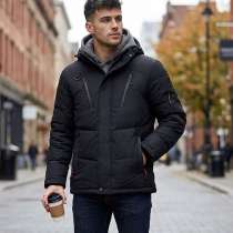 Мужской пуховик Down Fkow (натуральный пух) Новый, в Щелково