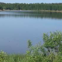 Озеро с землёй около г. Твери, в Твери