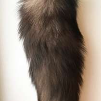 Брелок-хвост из натурального песца, в Самаре