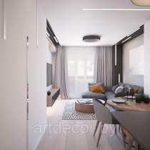 Реечные композиции в интерьере современного стиля, в г.Минск