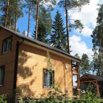 Коттедж с баней в сосновом бору в пос. Вырица, в Гатчине