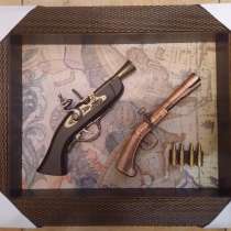 Панно картина оружие настенное новое, в Москве