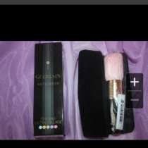 Кисть для пудры Guerlain новая чехол в комплекте розовая, в Москве