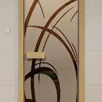 Эффектные деревянные и стеклянные двери для бань и саун, в Барнауле