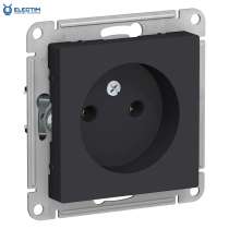 Розетка без заземления, 16А, механизм, КАРБОН, в г.Минск