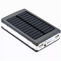 Солнечный аккумулятор (Solar power bank) с фонарем, в Москве