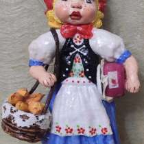 Ватная игрушка Красная шапочка. Вата, полимерная глина,12см, в г.Ереван
