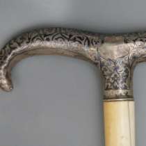 Трость с серебряной ручкой, Россия, 19 в, в Москве