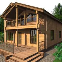 Строительство дома из бруса Барни-216 от компании МОГУТА, в Нижнем Новгороде