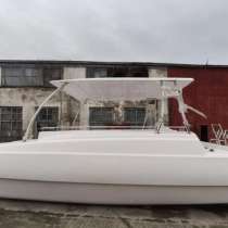 Пластиковый Катамаран Кайман-80, белый, моторный, в Ростове-на-Дону