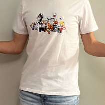 Распродажа футболок на тему «Хэллоуин», в Санкт-Петербурге